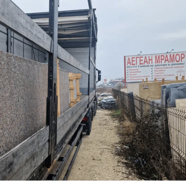 Полиран гранит Роза Дарк